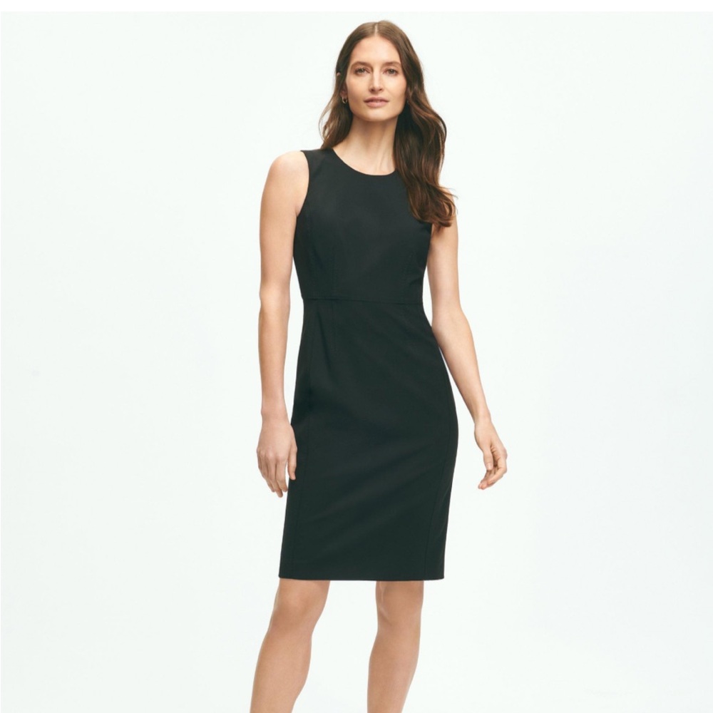J.Crew women’s sz 0 black sheath dress workwear